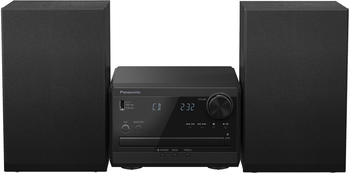 Panasonic SC-PM272 Home Audio Microsysteem Zwart