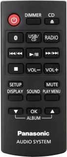 Panasonic SC-PM272 Home Audio Microsysteem Zwart