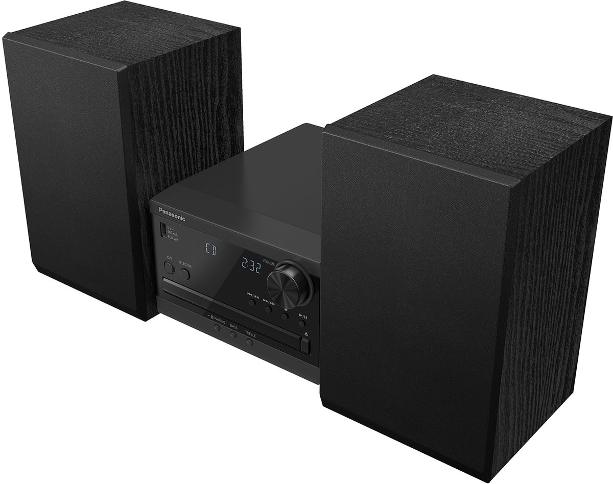 Panasonic SC-PM272 Home Audio Microsysteem Zwart