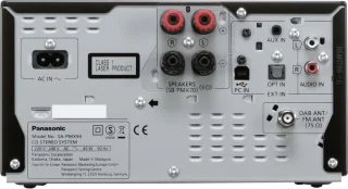 Panasonic SC-PMX94EG-K microset zwart