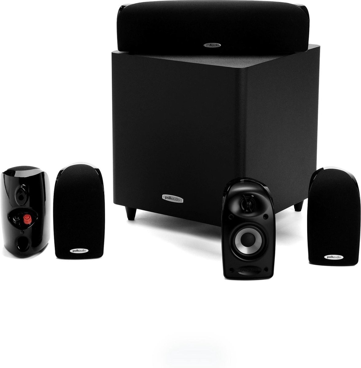 Polk Audio TL1600 5.1 speakerset zwart