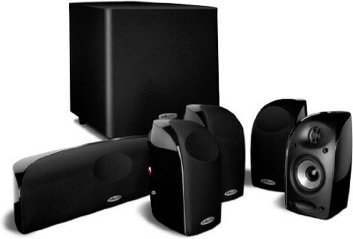 Polk Audio TL1600 5.1 speakerset zwart