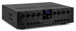 Power Dynamics multiroom 8-zone versterker met 16 speakers en DAB tuner