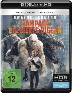 De Rampage - 4K Ultra HD + Blu-ray in één oogopslag