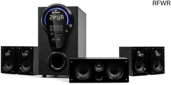 RFWR 5.1 Surround Systeem met Subwoofer 125W review