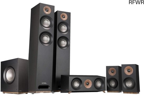 RFWR Home Cinema Surround Sound 5.1 Speaker Pack inclusief Subwoofer review