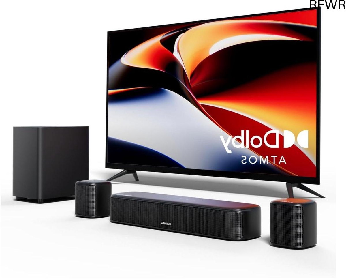 De RFWR® Surround Sound-systeem 5.1 Inch Dolby Atmos in één oogopslag