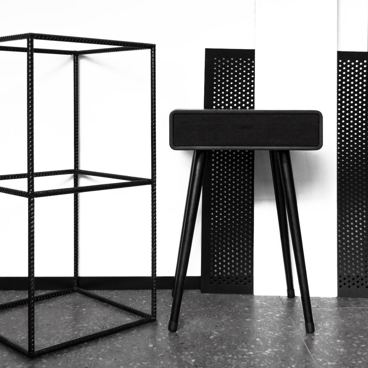 Richard & Anthony Genesis Black Bluetooth speaker