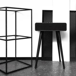 Richard & Anthony Genesis Black Bluetooth speaker