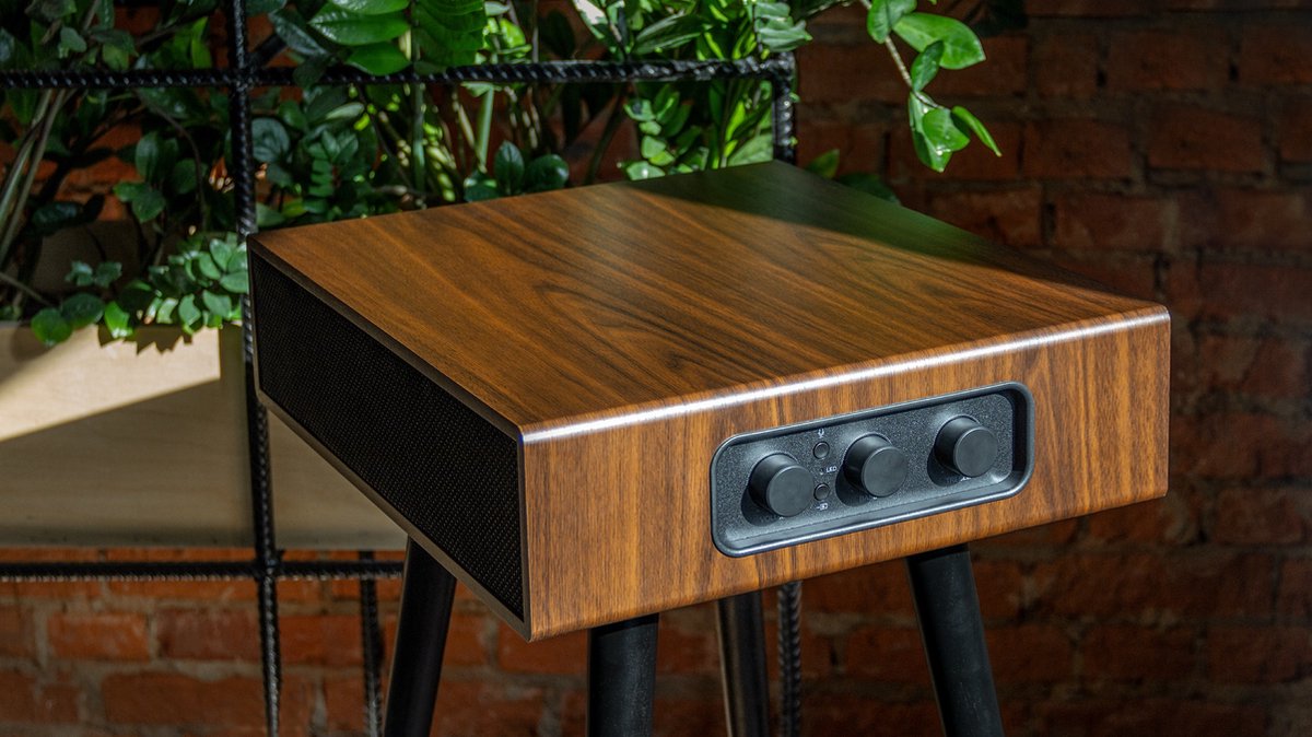 Richard & Anthony Genesis Wood Bluetooth speaker
