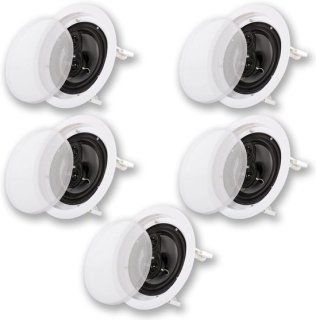 Set van 5 inbouwluidsprekers 6,5 inch 3-weg review