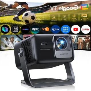 Smart Beamer thuisbioscoop projector zwart