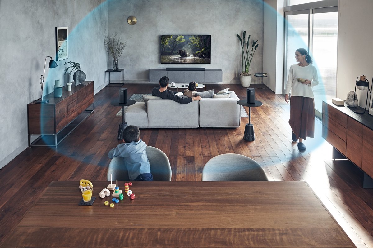Sony SA-RS5 draadloze achterspeakers zwart