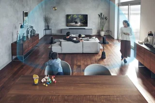 Sony SA-RS5 draadloze achterspeakers zwart
