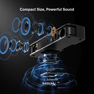 Soundbar 2.1ch met subwoofer - Zwart