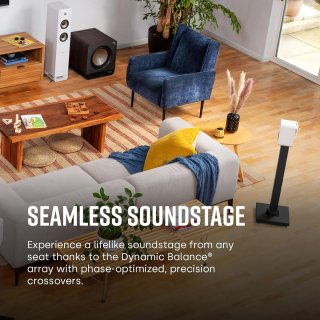 Wat vinden we goed aan de Surroundspeakers Set van 2 - Wit