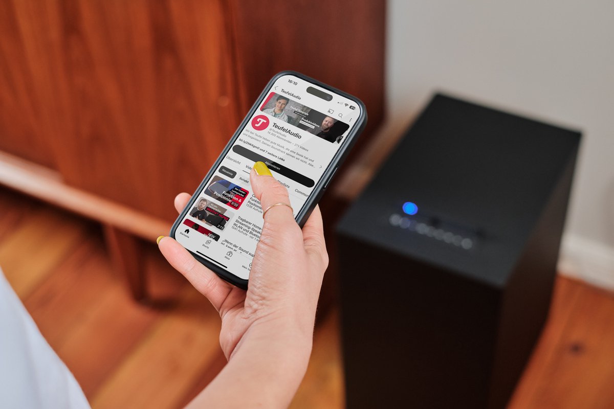 Teufel CONSONO 25 CONCEPT 2.1-systeem zwart