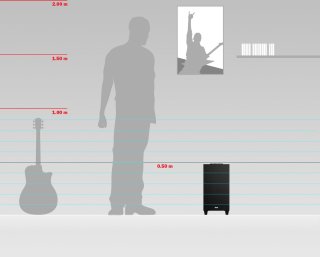 Teufel CONSONO 25 CONCEPT Surround 5.1 set zwart