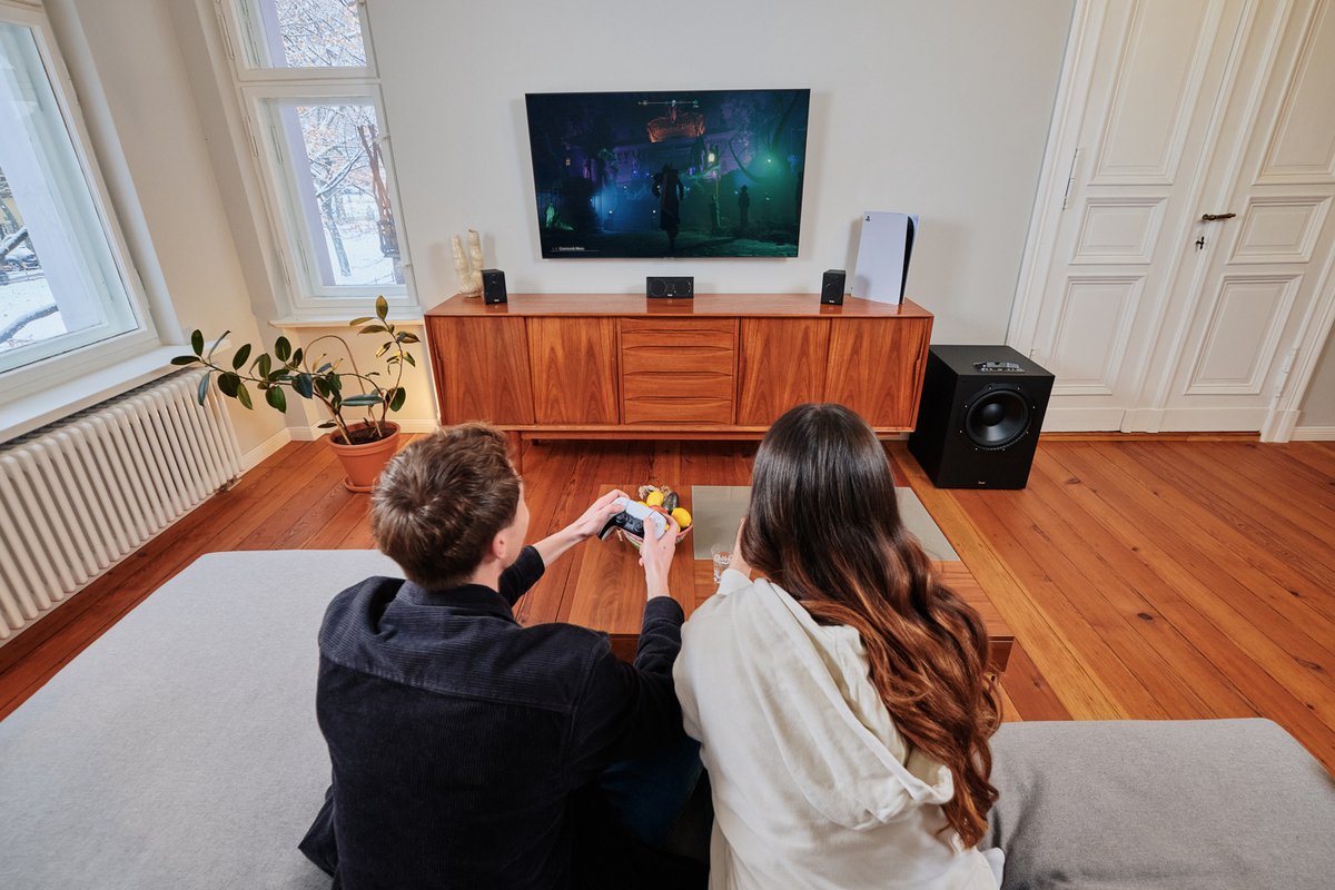 Teufel CONSONO 25 Surround Power Edition 5.1 set zwart