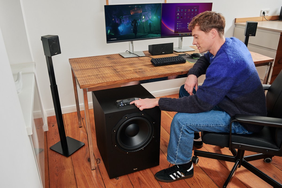 Teufel CONSONO 25 Surround Power Edition 5.1 set zwart