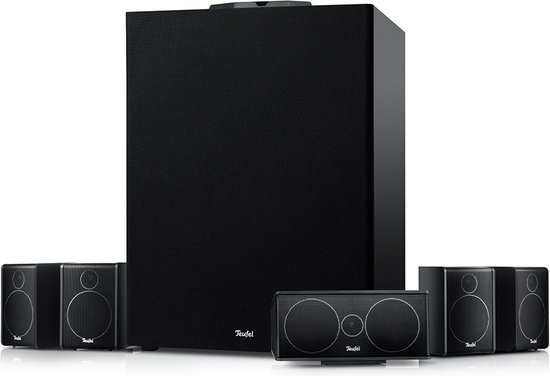Teufel CONSONO 25 Surround Power Edition 5.1 set zwart