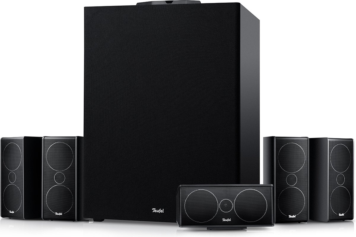 Teufel CONSONO 35 CONCEPT Surround Power Edition 5.1 set zwart