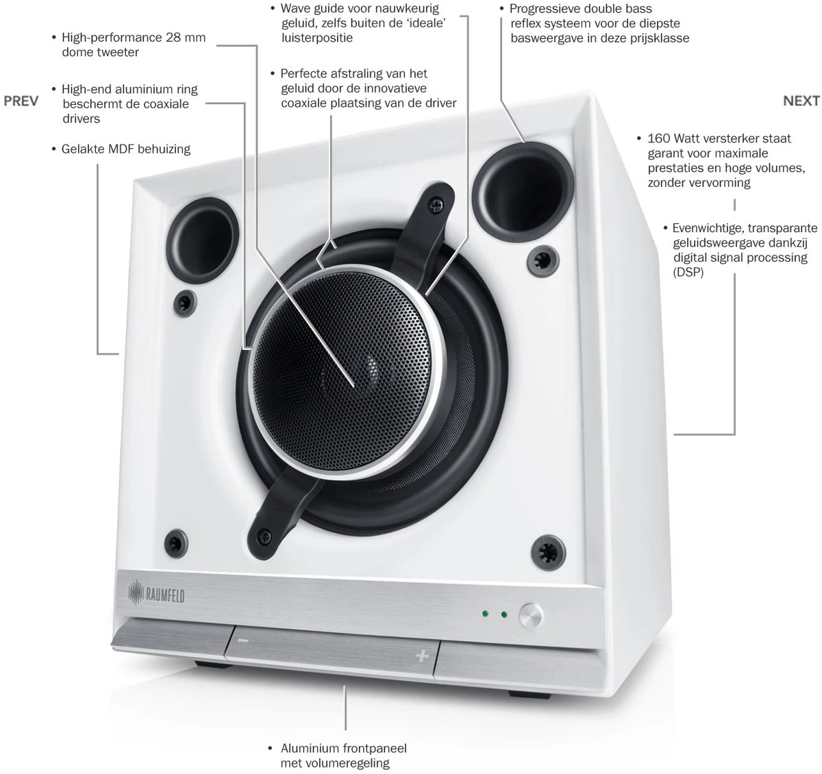 Wat vinden we goed aan de Teufel Raumfeld Cubes netwerk speaker