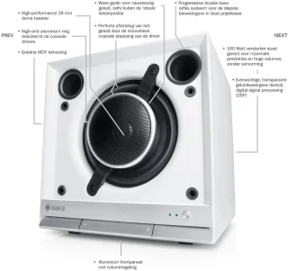 Teufel Raumfeld Cubes netwerk speaker