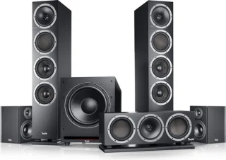 Teufel THEATER 500 Surround 5.1 Set zwart
