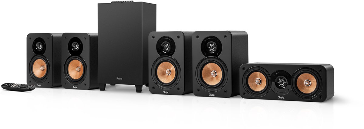 De Teufel ULTIMA 20 CONCEPT Surround 5.1 Set zwart in één oogopslag