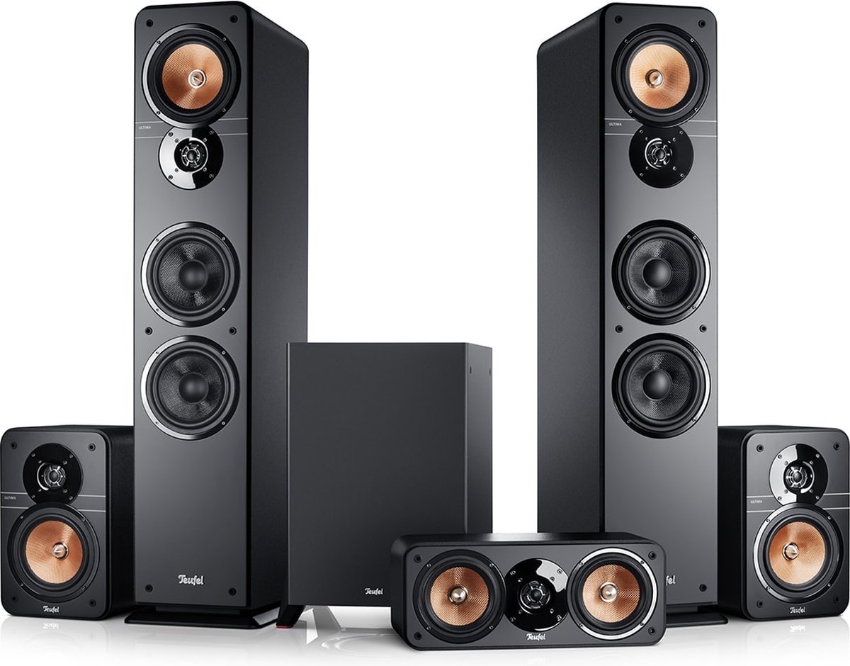 Teufel ULTIMA 40 5.1 Home Cinema Set Zwart