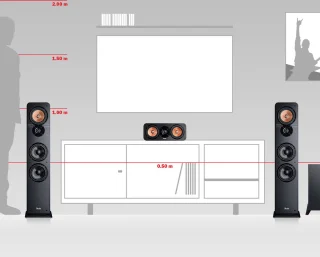 Teufel ULTIMA 40 5.1 Home Cinema Set Zwart