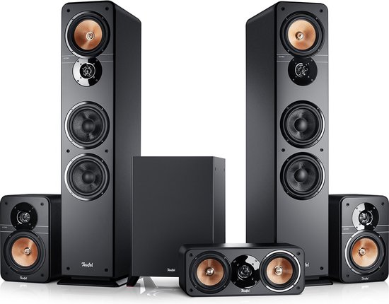Teufel ULTIMA 40 5.1 Home Cinema Set Zwart