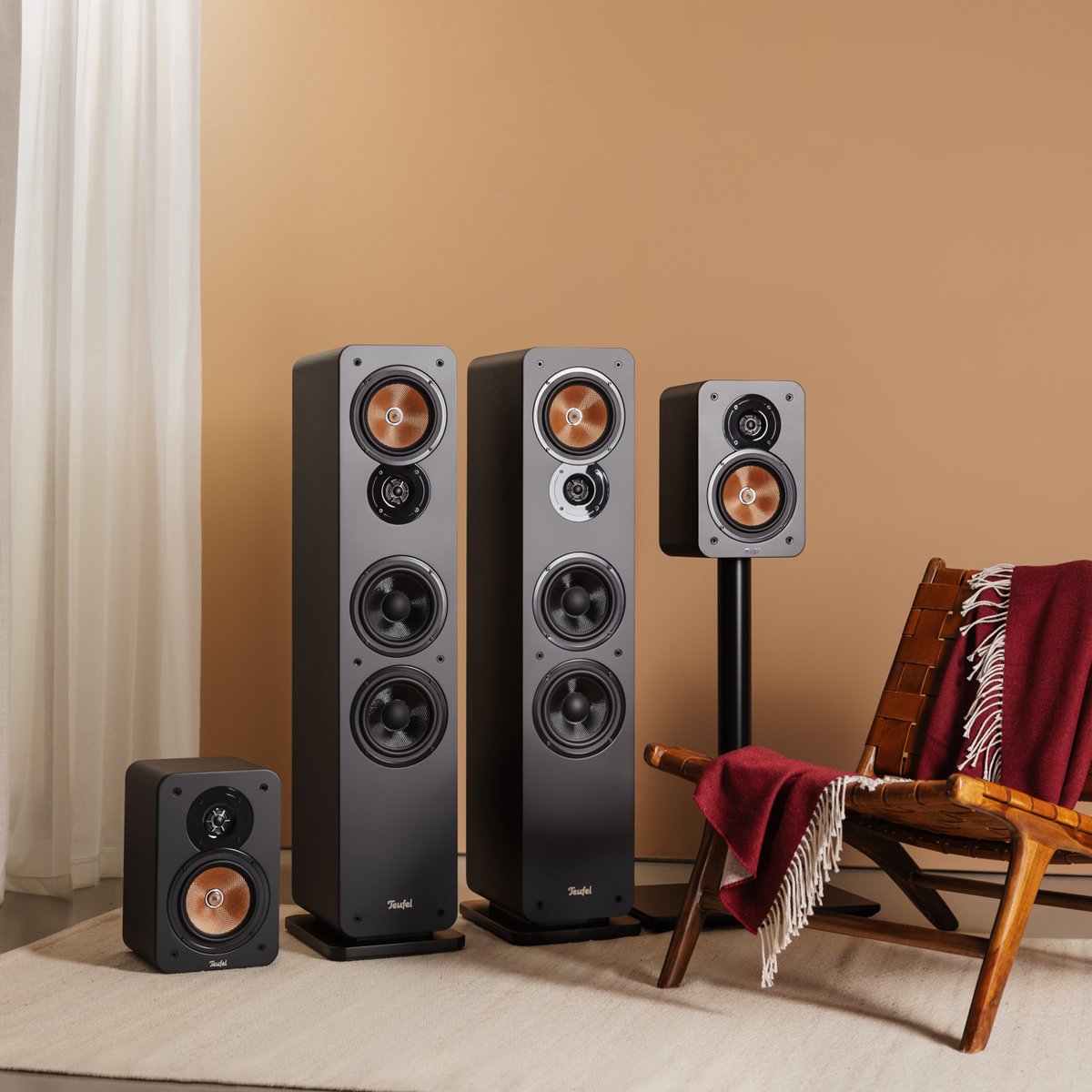 Teufel ULTIMA 40 Surround 5.1 Home Cinema Set Zwart
