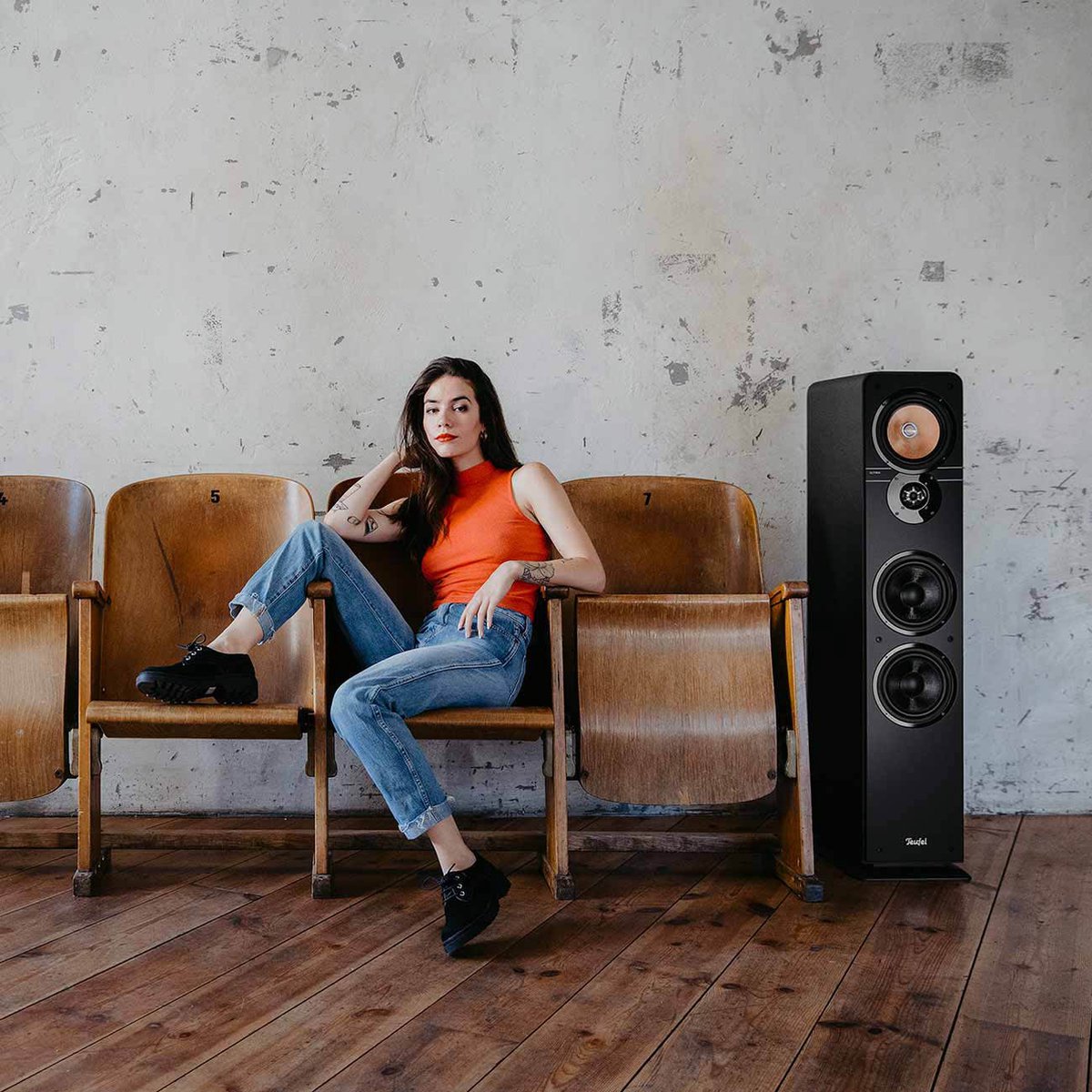 Teufel ULTIMA 40 Surround Power Edition 5.1 Set zwart
