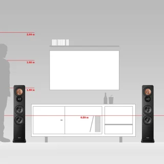Teufel ULTIMA 40 Surround Power Edition 5.1 Set zwart