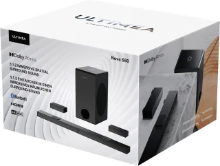 Ultimea Nova S80 Soundbar met Subwoofer