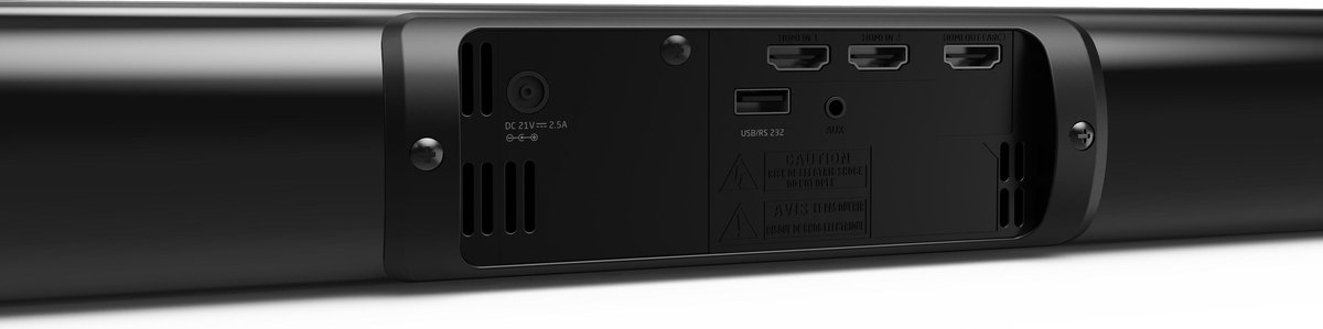 Vision SB-1900P soundbar 100W zwart