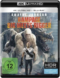 Warner Bros. Rampage - 4K Ultra HD + Blu-ray