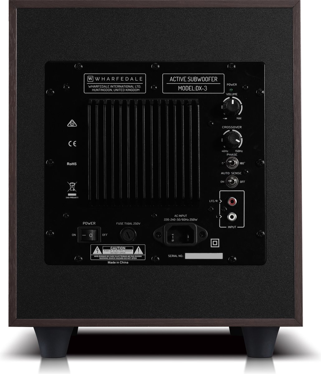 Wharfedale DX-3 5.1 Surround Sound Systeem Walnoot