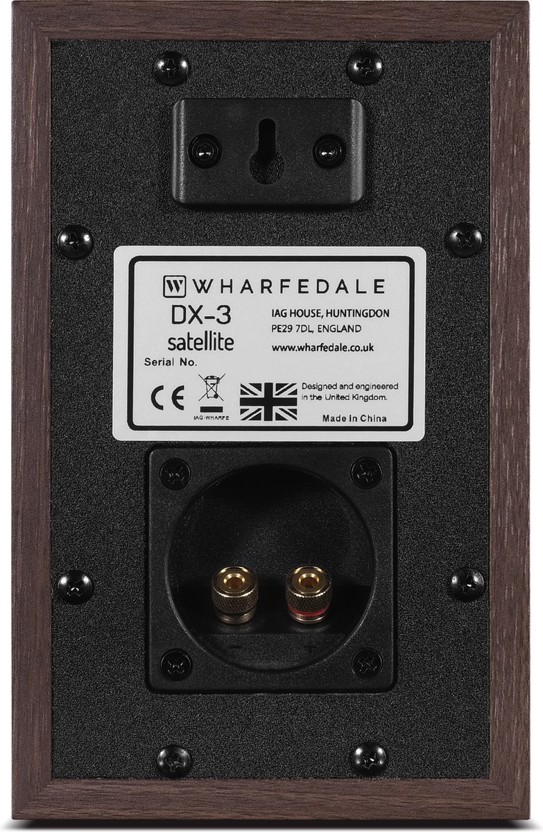 Wharfedale DX-3 5.1 Surround Sound Systeem Walnoot