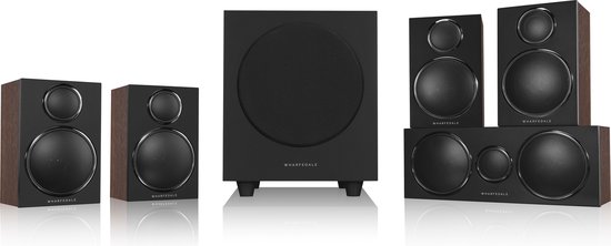 Wharfedale DX-3 5.1 Surround Sound Systeem Walnoot