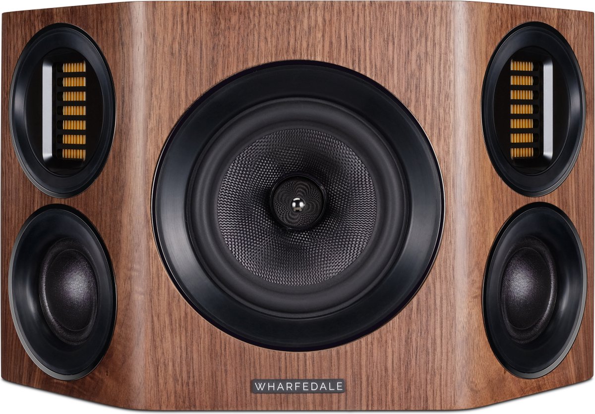 Wharfedale EVO 4S Surround Luidsprekers Walnoot Paar