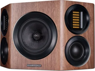 Wharfedale EVO 4S Surround Luidsprekers Walnoot Paar