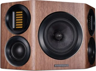 Wharfedale EVO 4S Surround Luidsprekers Walnoot Paar