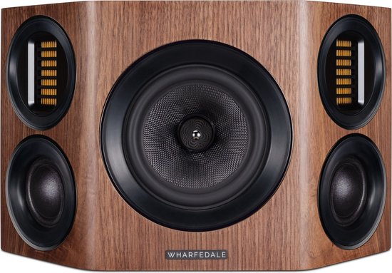 Wharfedale EVO 4S Surround Luidsprekers Walnoot Paar
