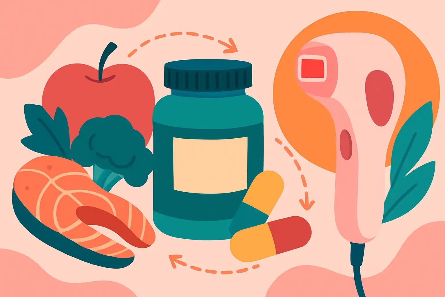 Hoe voeding en supplementen je ipl-resultaten beïnvloeden