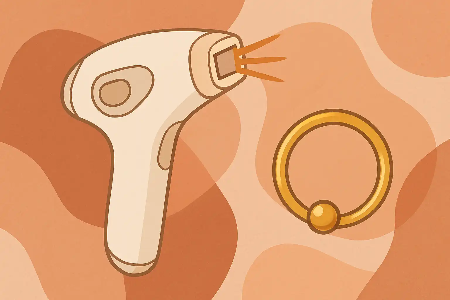 Ipl en piercings: zo onthaar je veilig rond sieraden zonder irritatie