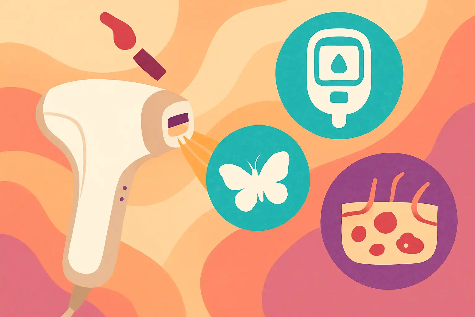 Ipl met een chronische aandoening: wat je moet weten bij diabetes, lupus en psoriasis