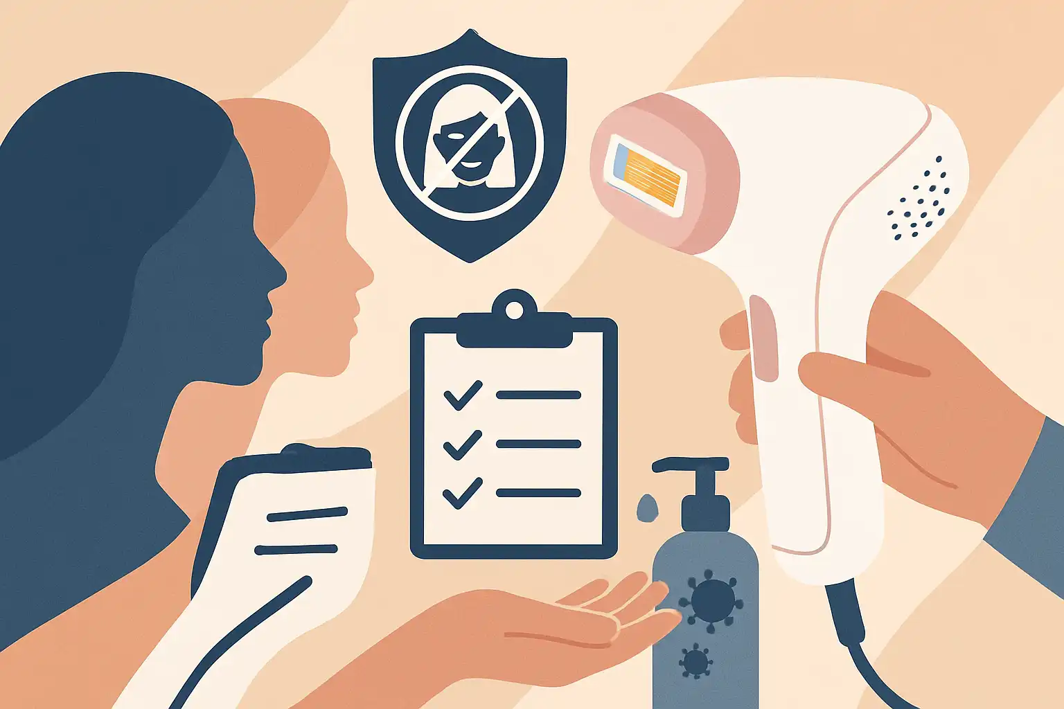 Je ipl-apparaat delen: hygiëne, veiligheid en etiquette die je moet kennen